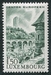 N°0688-1966-LUXEMBOURG-TOUR DE KIRCHBERG-1F50-VERT 