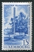 N°0690-1966-LUXEMBOURG-MONUMENT R.SCHUMAN-13F-BLEU 