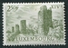 N°0627-1963-LUXEMBOURG-TOURS DU RHAM-2F50-VERT 
