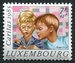 N°1089-1985-LUXEMBOURG-AMITIES DE 2 GARCONS-7F+1F 