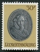 N°1070-1985-LUXEMBOURG-MEDAILLES-COMTE DE VIANDEN-ARGENT 