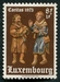 N°0824-1973-LUXEMBOURG-RETABLE HACHIVILLE-BERGERS-8F+1F 