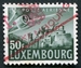 N°15-1946-LUXEMBOURG-CHATEAU DE VIANDEN ET AVION-50F 