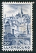 N°0409-1948-LUXEMBOURG-VUE DE LA CAPITALE-20F-BLEU 