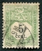 N°01-1907-LUXEMBOURG-5C-VERT ET NOIR 