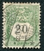 N°04-1907-LUXEMBOURG-20C-VERT ET NOIR 