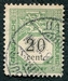 N°04-1907-LUXEMBOURG-20C-VERT ET NOIR 