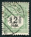 N°03-1907-LUXEMBOURG-12C1/2-VERT ET NOIR 