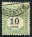 N°02-1907-LUXEMBOURG-10C-VERT ET NOIR 