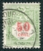 N°15-1922-LUXEMBOURG-50C-VERT ET ROUGE 