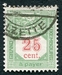 N°13-1922-LUXEMBOURG-25C-VERT ET ROUGE 