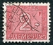 N°32-1946-LUXEMBOURG-2F-ROSE CARMINE 