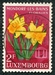 N°0491-1955-LUXEMBOURG-MONDORF-FLEURS-NARCISSE-2F 