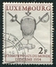 N°0482-1954-LUXEMBOURG-SPORT-CHAMP ESCRIME-2F 