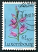 N°0888-1976-LUXEMBOURG-FLEURS-CEPHALANTHERA RUBRA-6F+50C 
