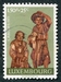 N°0787-1971-LUXEMBOURG-STATUETTES BOIS-BERGERS-1F50 