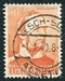 N°0313-1939-LUXEMBOURG-GUILLAUME 1ER-50C-ROUGE ORANGE 