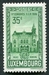 N°0283-1936-LUXEMBOURG-11E CONGRES DE PHILATELIE-35C-VERT 