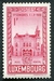 N°0285-1936-LUXEMBOURG-11E CONGRES DE PHILATELIE-1F-ROUGE 