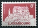 N°1009-1982-LUXEMBOURG-CHATEAU DE VIANDEN-8F-ROUGE 