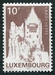 N°1056-1984-LUXEMBOURG-CHATEAU DE LAROCHETTE-10F-BRUN 