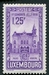 N°0286-1936-LUXEMBOURG-11E CONGRES DE PHILATELIE-1F25-VIOLET 