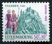 N°0748-1969-LUXEMBOURG-CHATEAU DE VIANDEN-50C+10C 