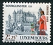 N°0750-1969-LUXEMBOURG-CHATEAU DE BOURGLINSTER-2F+25C 