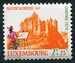 N°0766-1970-LUXEMBOURG-CHATEAU DE BOURSCHEID-2F+25C 