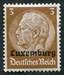N°01-1940-LUXEMBOURG-HINDENBURG-3P-BISTRE-BRUN 