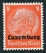 N°05-1940-LUXEMBOURG-HINDENBURG-8P-ROUGE ORANGE 
