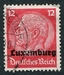 N°07-1940-LUXEMBOURG-HINDENBURG-12P-ROUGE CARMINE 