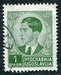 N°0359-1939-YOUGOSLAVIE-EFFIGIE DE PIERRE II-1D-VERT JAUNE 