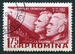 N°148-1961-ROUMANIE-ESPACE-GAGARINE ET TITOV-1L75 