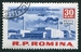 N°167-1963-ROUMANIE-CRISTALLERIE SIGHISOARA ET AVION-30B 