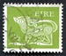 N°0252-1971-IRLANDE-BROCHE ANCIENNE-CHIEN STYLISE-1/2P 