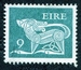 N°0349-1976-IRLANDE-BROCHE ANCIENNE-CHIEN STYLISE-9P 