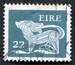 N°0444-1981-IRLANDE-BROCHE ANCIENNE-CHIEN STYLISE-22P 