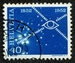 N°0520-1952-SUISSE-TELEVISION-40C-BLEU 