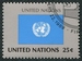 N°0562-1989-NATIONS UNIES NY-DRAPEAUNATIONS UNIES-25C 