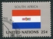 N°0551-1989-NATIONS UNIES NY-DRAPEAU AFRIQUE DU SUD-25C 