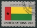 N°0557-1989-NATIONS UNIES NY-DRAPEAU GUINEE BISSAU-25C 
