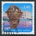 N°153-1987-NATIONS UNIES GE-SPHERE EN BRONZE-1F40 