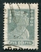N°0221-1923-RUSSIE-SOLDAT-10R-GRIS VERT 