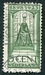 N°0119-1923-PAYS BAS-WILHELMINE-5C-VERT 