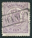 N°0018-1869-PAYS BAS-ARMOIRIES NATIONALES-2C1/2-VIOLET 