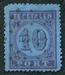 N°002-1871-PAYS BAS-10C-VIOLET S/BLEU 