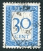 N°096-1947-PAYS BAS-30C-BLEU 
