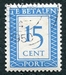 N°090-1947-PAYS BAS-15C-BLEU 