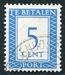 N°082-1947-PAYS BAS-5C-BLEU 